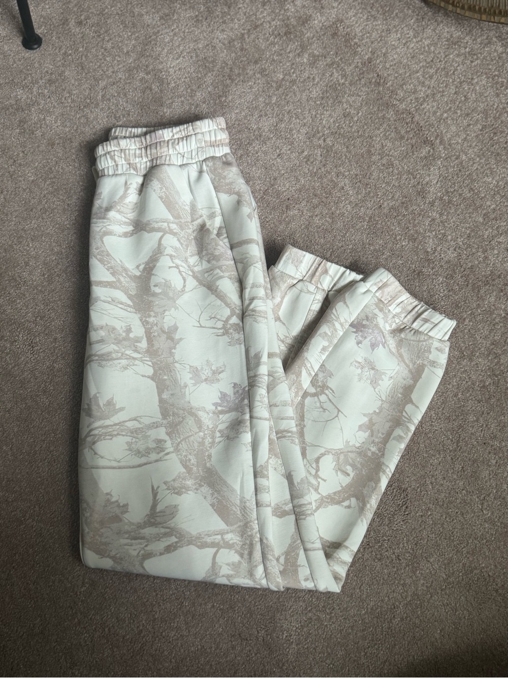 Altrd State Cream camo Printed Jogger Pants